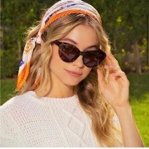 Saint Owen x Curateur Wylde Tortoise Shell Sunglasses in Black Faux Leather Case
